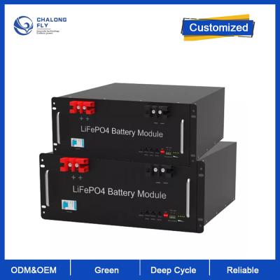 Κίνα Lifepo4 ιονική BMS ODM cOem μπαταριών 48V 100AH 200AH λίθιου επαναφορτιζόμενη μπαταρία ενεργειακής αποθήκευσης λίθιου για το κάρρο EV/RV/Golf προς πώληση