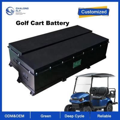 China OEM ODM LiFePO4 Lithiumbatteriepackung Golfkarrenbatterie 48V Golfkarren Lithiumbatterie 48v 150ah für Golfkarren zu verkaufen