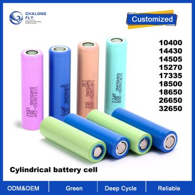 China OEM ODM LiFePO4 Lithiumbatterie Zellen Zylindrische Lithiumbatteriezelle 1000mah~3500mah 18650 3.2V 3.7V zu verkaufen