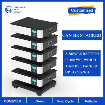 China LiFePO4 Lithium Battery 51.2V 10KWH 20KWH 30KWH 50KWH Solar Energy Storage Lithium Battery OEM ODM LiFePO4 Battery for sale