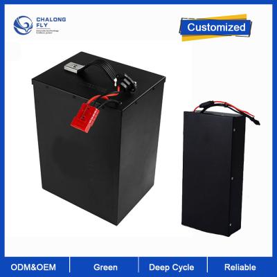 China LiFePO4 Lithium Battery Custom 48V 60V 72V 30AH 60AH 120AH Lithium Ion Battery Pack For E-Scooter/Wheelchair/Motorcycle for sale