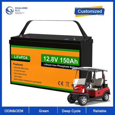 China Golfmobilc$lithium-ionwieder aufladbare Gabelstapler-Batterie Lithium-Batterie LiFePo4 Soem-ODM 24V 48V 72V 100AH 200AH 300AH 400AH zu verkaufen