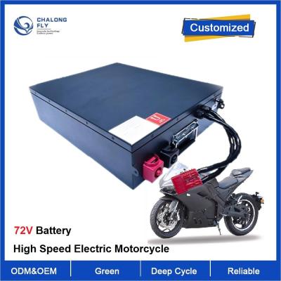 Cina litio ad alta velocità Ion Battery del pacchetto della batteria del motociclo del motorino di 72V 50Ah 100AH LiFePO4 Ebike in vendita