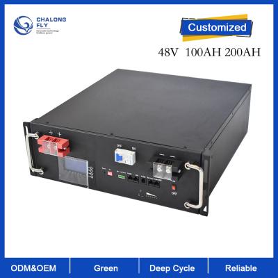 Cina OEM ODM LiFePO4 batteria al litio 48V 51.2V 100Ah 150Ah 200Ah pacchetti di batterie al litio personalizzati in vendita