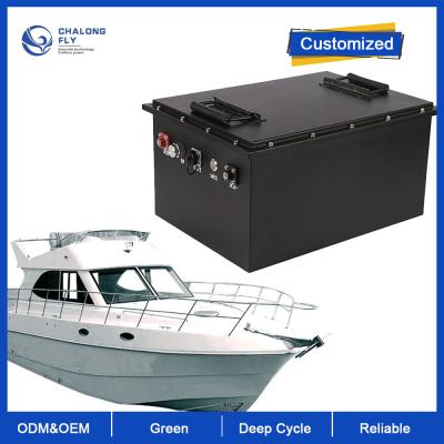 China LiFePO4 Bateria de lítio recarregável 48V 96V 307.2V 50AH 100AH 200AH Para Marinha / Barco / Iate à venda