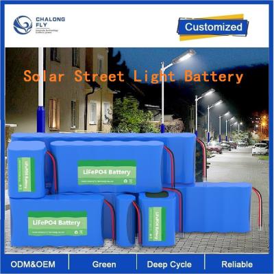 China CLF OEM 26650 lithium battery 3.2/6.4/12.8V 40Ah 60Ah solar street lamp battery lithium iron phosphate LiFePO4 battery for sale