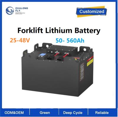 China CLF OEM ODM 25V 38V 48V 50- 560Ah Gabelstapler Traktionsbatterie Schnellladbare Lithiumbatterie für elektrische Gabelstapler zu verkaufen