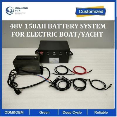 China CLF OEM ODM barco elétrico EV marinha Bateria 48V 50ah Lifepo4 Bateria para barco elétrico / iate à venda