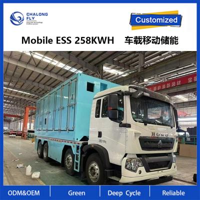 China CLF Lithium Battery LiFePO4 battery Energy Storage Cabinet Vehicle Mobile Energy Storage System 100kwh 200kwh for sale