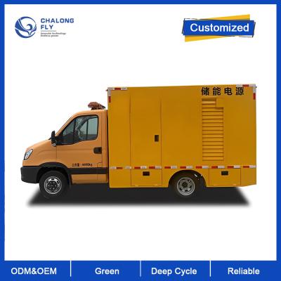 Cina CLF Mobile Energy Storage Power Vehicle 100KWh Emergency Energy Storage Personalizzabile per uso industriale ed esterno in vendita