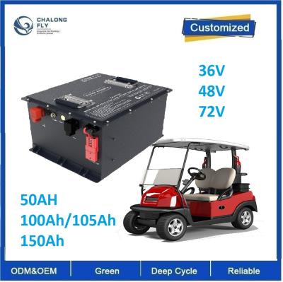 China CLF OEM 36V 48V 72V 50Ah 100AH Golf Cart Lithium Ion Batteries Sodium Ion Battery 50ah 100ah 105ah 150ah Lifepo4 for sale