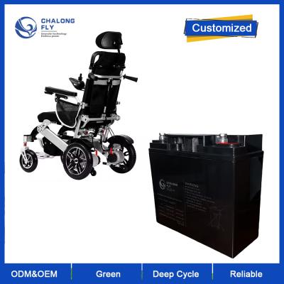 Cina CLF 24V, 20Ah, 25Ah, 30Ah batteria al litio, 24V batteria elettrica per sedia a rotelle, batteria agli ioni di litio, batteria a riserva di acido di piombo, batteria agli ioni di litio, batteria agli ioni di litio, batteria a riserva di acido di piombo in vendita