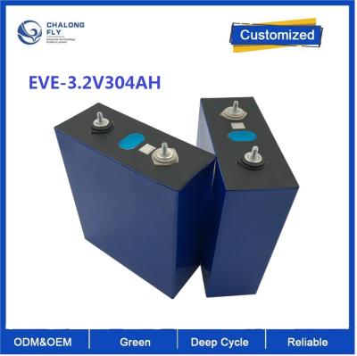 China EVE LF304 3.2V 304Ah Célula LFP prismática LiFePO4 Célula de batería de hierro de litio 100AH 200AH 4000 Ciclos para paquetes de baterías DIY en venta