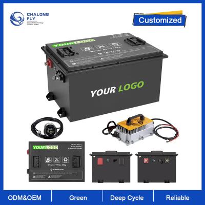 Cina OEM ODM LiFePO4 batteria al litio pacchetto personalizzato carrello da golf batteria agli ioni di litio 48V in vendita