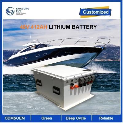 China CLF LiFePO4 Bateria de Lítio OEM ODM 48V 412AH Bateria de Íon de Lítio Lifepo4 para motor de barco marítimo à venda