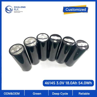 China CLF Rechargeable Cylindrical Sodium Ion Cell 46145 3.0V 18ah SIB Battery With 3000 Deep Cycles for sale