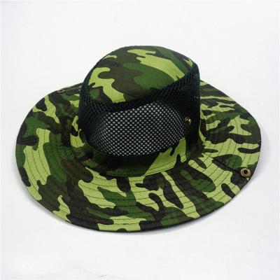 China Fashion\Comfortable men\durable comfortable\durable Jazz Big Brim Cowboy Hat fashion\summer large brim unisex western beach hat camouflage hats wholesale for sale