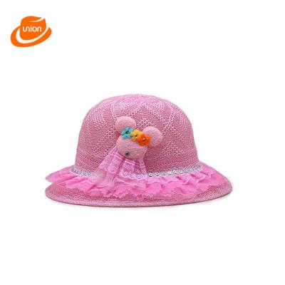 China 2020 Sun Girls Summer Sunshade Parasol Sunshade Baby Sunshade Children Baby Fenty Hat Infant Straw Hats for sale