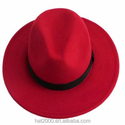 China Wholesale Character Stetson Wool Felt Cowboy Hat Western Cheap Wool Felt Hats for sale