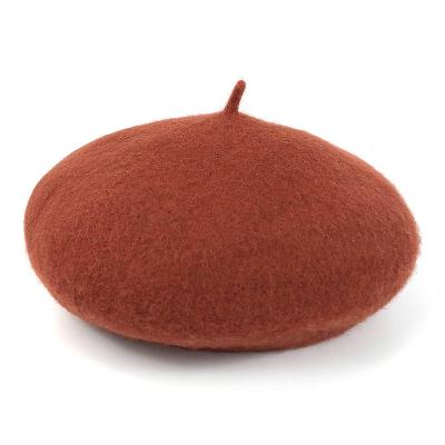 China French Temperament High Quality All-match Warm Winter Latest Winter Soft Beret Character Women for sale