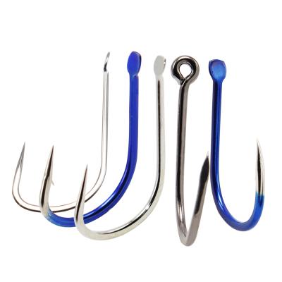 China New wholesale 85pcs/bag 2-4# high carbon steel fishhook hook hooks fish hook for sale