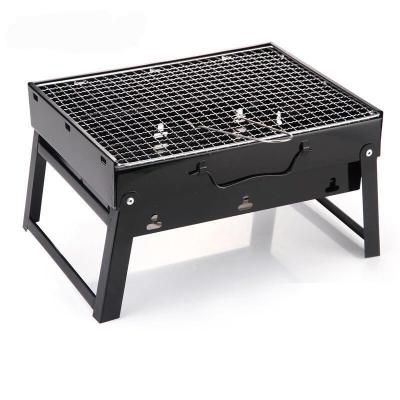 China Hot Sale Steel Folding Outdoor Fire Folding Charcoal Grill Camping BBQ Stand Pit Grills for sale