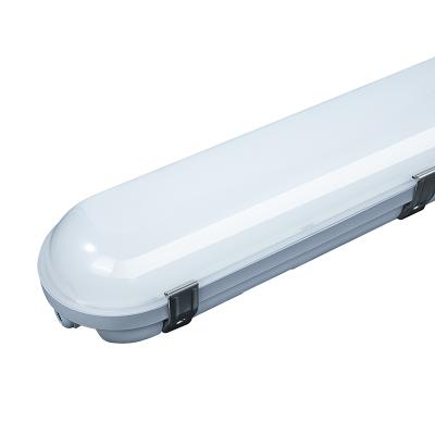 China The supermarket/garden commercial LED lighting fluorescent LED tube light to replace the customs lead support the tri-proof light fixture for sale