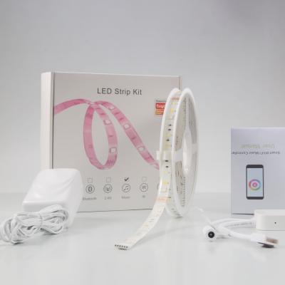 China Waterproof Smart LED Strip Light RGBW WIFI Voice Controller Led Strip Light 1M 2M 5M for sale