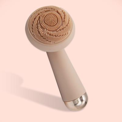 China Wireless Beauty Personal Care Acne Treatment Silicone DEEP CLEANING Massager Vibrating Exfoliating Deep Face Electric Cleansing Brush for sale