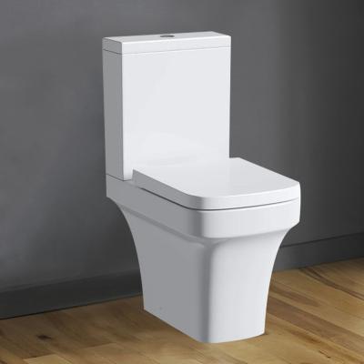 China Factory direct sale good quality hot wholesale two-piece toilet concealed cistern close-coupled toilet for sale