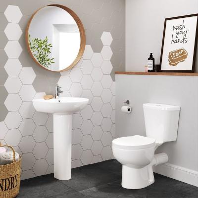 China Promotional Designs Ceramic Toilet Toilet Cistern Bathroom Hidden Toilet Seat Ceramic Toilet Seat for sale