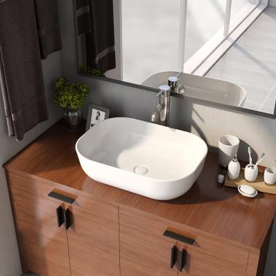 China China Toilet Cabinet Wc Sanitary Ware Wash Basin Easy Cleaning Ceramic Venity Set In White Bathroom Bowl Basin for sale