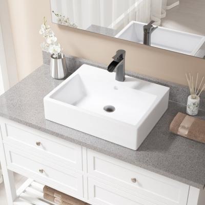 China Modern Luxury Pottery Ware Bathroom Basin Sanitary Sink Vanity Basin Low Price Ceramic Basin for sale