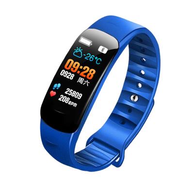 China Touch Screen PC Blue Pedometer TPU Smart Watch Dropshipping [FreeShipping to Most Countries] Watch for Blood Pressure Heart Rate for sale