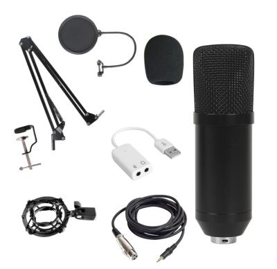 China Dropshipping BM800 Headphone Microphone Set Support PUNCH Computer Recording Capacitive Sound Card Broadcast Device [freeshipping to USA] for sale