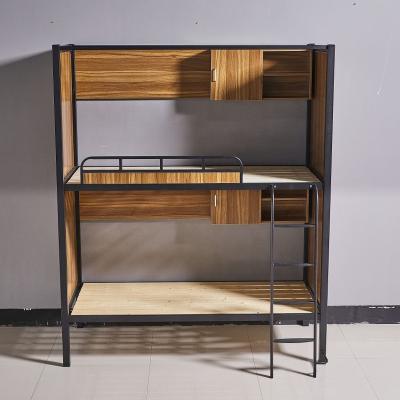 China Factory Price Expandable 10 Years Modern Design Professional School Apartment With Storage Box Double Student Bunk Bed for sale