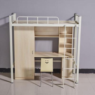 China New type modern cheap attractive price multifunctional bunk beds for dormitory for sale