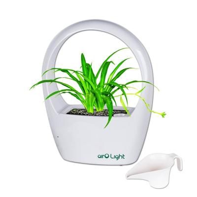 China Indoor Outdoor Garden LED Flower Pot Modern Smart Design LED Lighted Planter Pots for sale