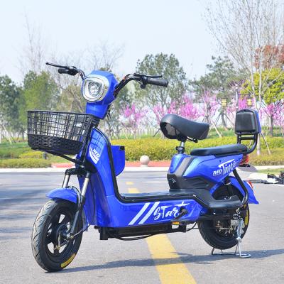 China High Quality Steel Brushless Delivery Seats 48V 2 Seats Electric Bicycle Bike Sale for sale