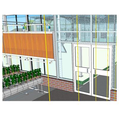 China Honey Comb Evaporative Cooling Pad and Fan Wet Curtain for Greenhouse for sale