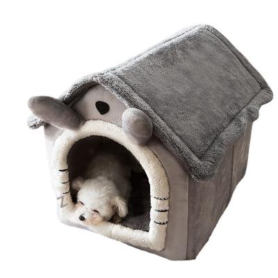 China Arctic Velvet + Warm Dog Sponge Winter General Teddy Four Seasons Detachable and Washable Products Small Pet Bed Nest Cat House for sale