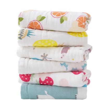 China Small baby bath towel cotton bubble cotton gauze children's towel gauze towel 35*75 large for sale