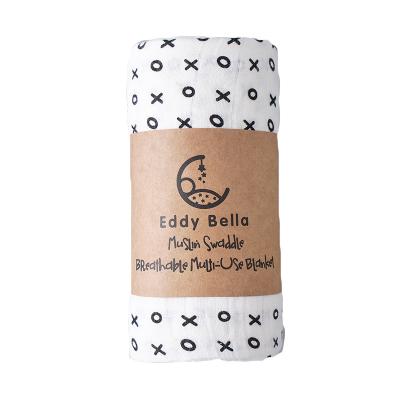 China Newborn baby bath towel gauze bandage cotton INS double-layer cartoon Muslim baby blanket cotton wrap towel cotton towel 002 for sale