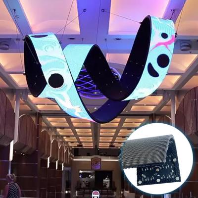 China Indoor Hot Sale Wall Mount Rental Flexible Led Programmable Poster Displays Creative Low Power Consumption for sale