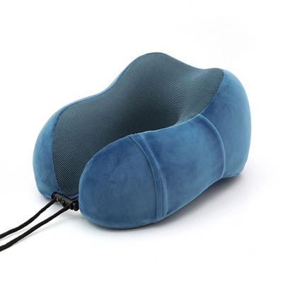 China Anti-Static Support Memory U Shape Comfortable Neck Pillow Car Headrest Memory Foam Travel Pillow For Airplane Travel for sale