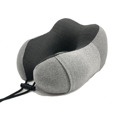 China Anti-Static Desk Relax U Shape Neck Rest Comfortable Breathable Memory Foam Travel Pillow for sale