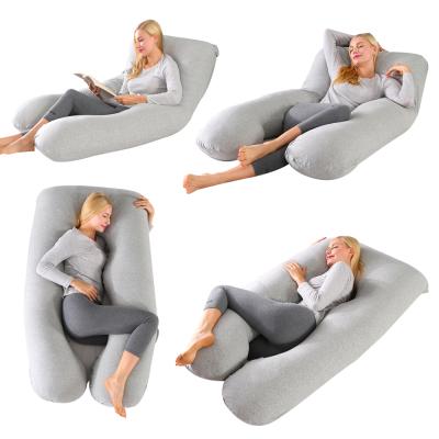 China Custom Anti-Pulling Various Features Pillow Pregnancy U Shape Pregnancy Pillow For Women for sale