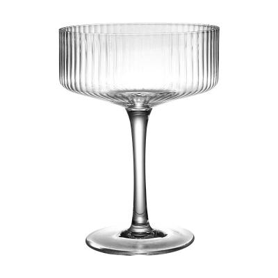 China No Lead Free Martini Glass Handmade Creative Crystal Glass Cocktail Glass for sale