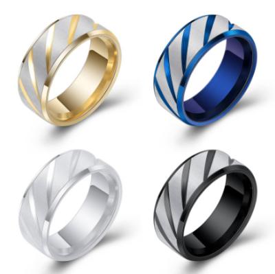 China Hot Selling Hiphop Stainless Steel Ring Couples Ring Stainless Steel Jewelry for sale