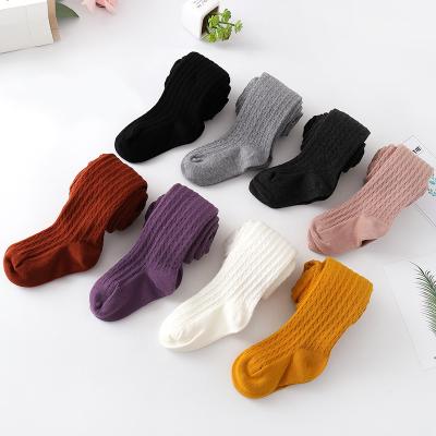 China Breathable Made in China Top Quality Cotton Comfortable Elastic Affordable Baby Tights for sale